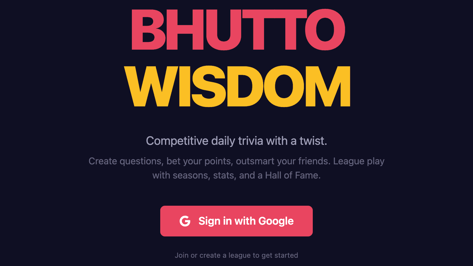 Bwiz screenshot